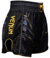 Venum Streamline Muay Thai Shorts - Black/Gold