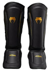 Venum Streamline Shin Guards - Black/Gold