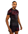 Venum Spectre Short Sleeve Rashguard - Black/Red