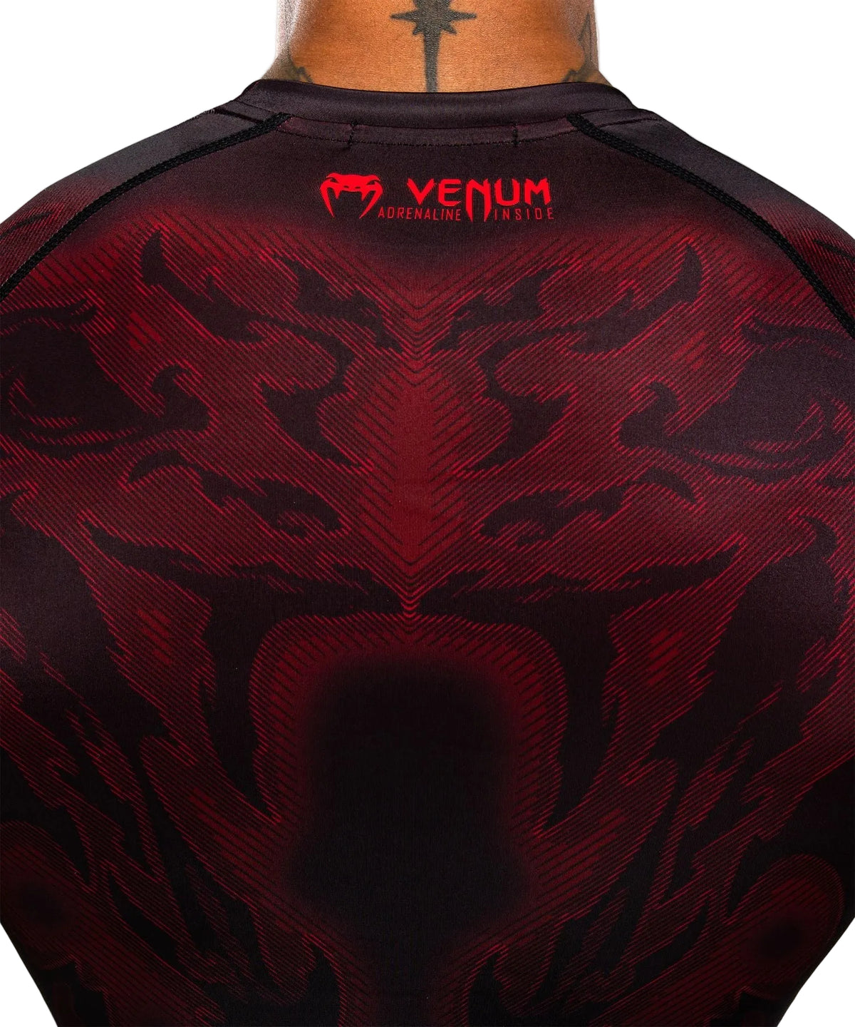 Venum Spectre Short Sleeve Rashguard - Black/Red
