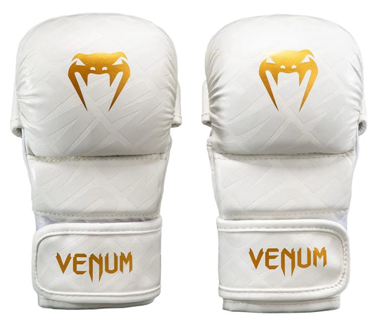 Venum Contender 1.5 XT 3D Sparring Gloves - White/Gold