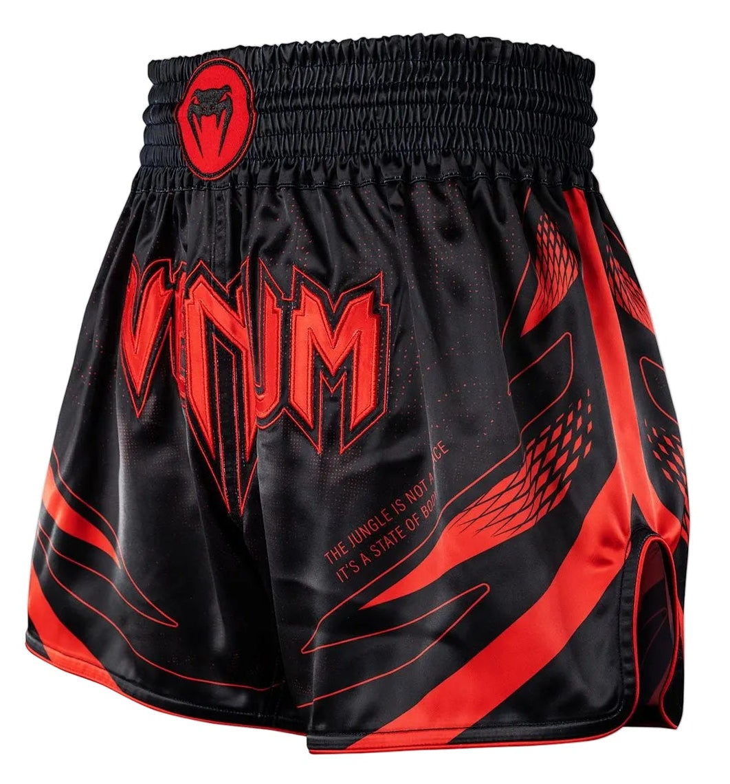 Venum Amazonia Reborn Muay Thai Shorts - Black/Red