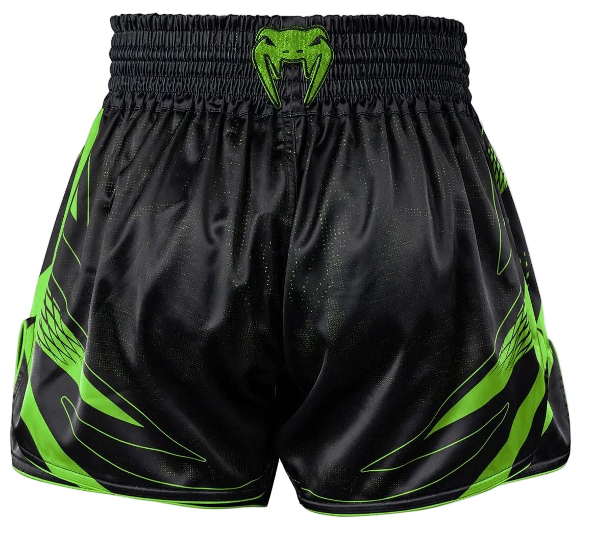 Venum Amazonia Reborn Muay Thai Shorts - Black/Green