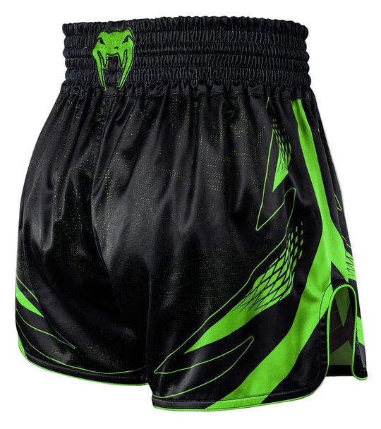 Venum Amazonia Reborn Muay Thai Shorts - Black/Green
