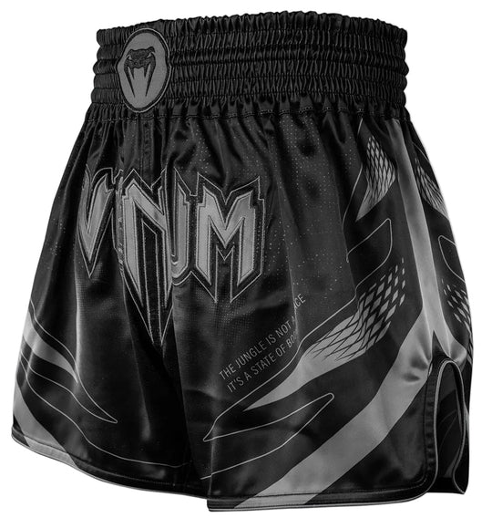 Venum Amazonia Reborn Muay Thai Shorts - Black/Grey