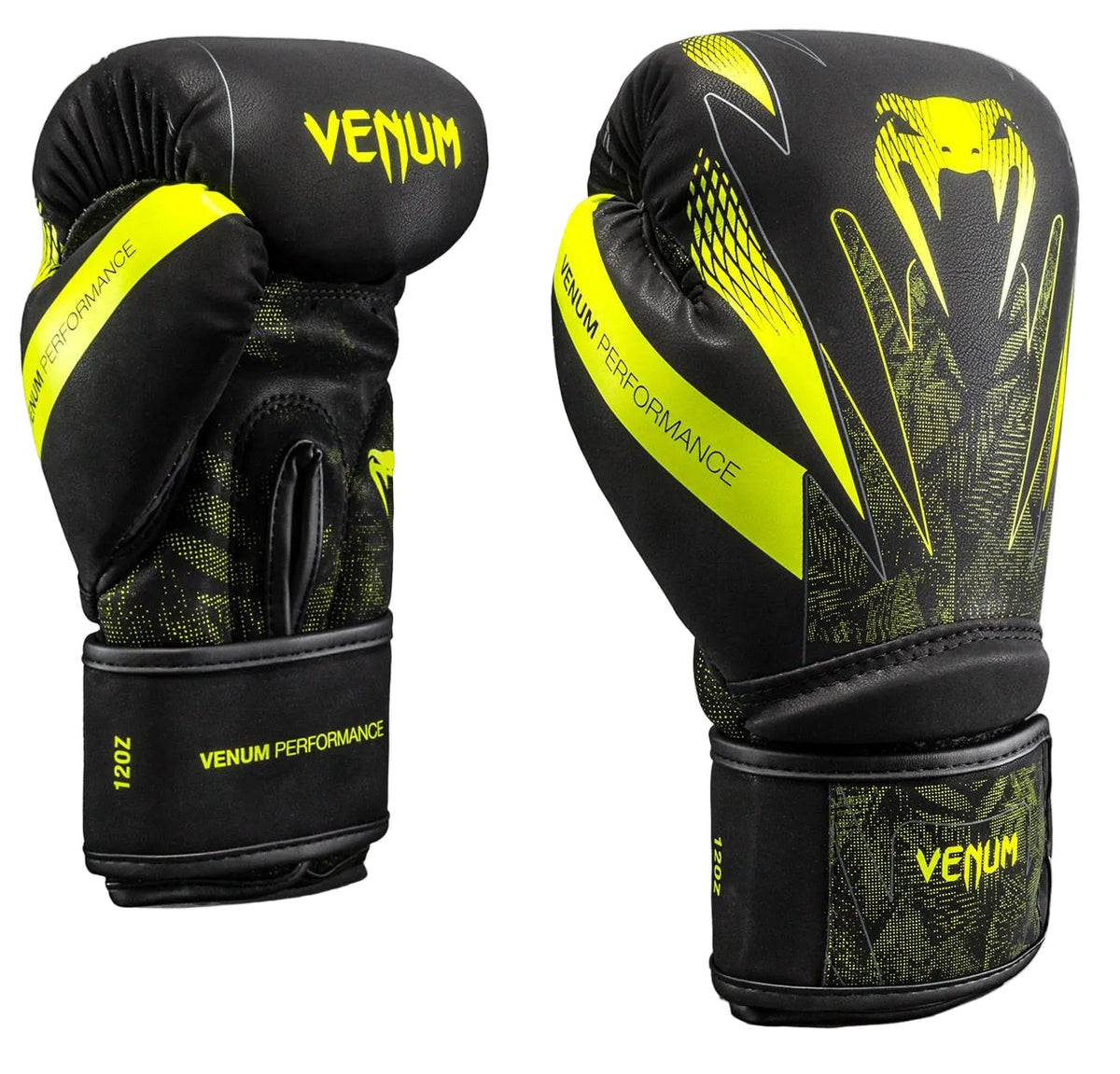 Venum Impact Amazonia Reborn Boxing Gloves - Black/Green