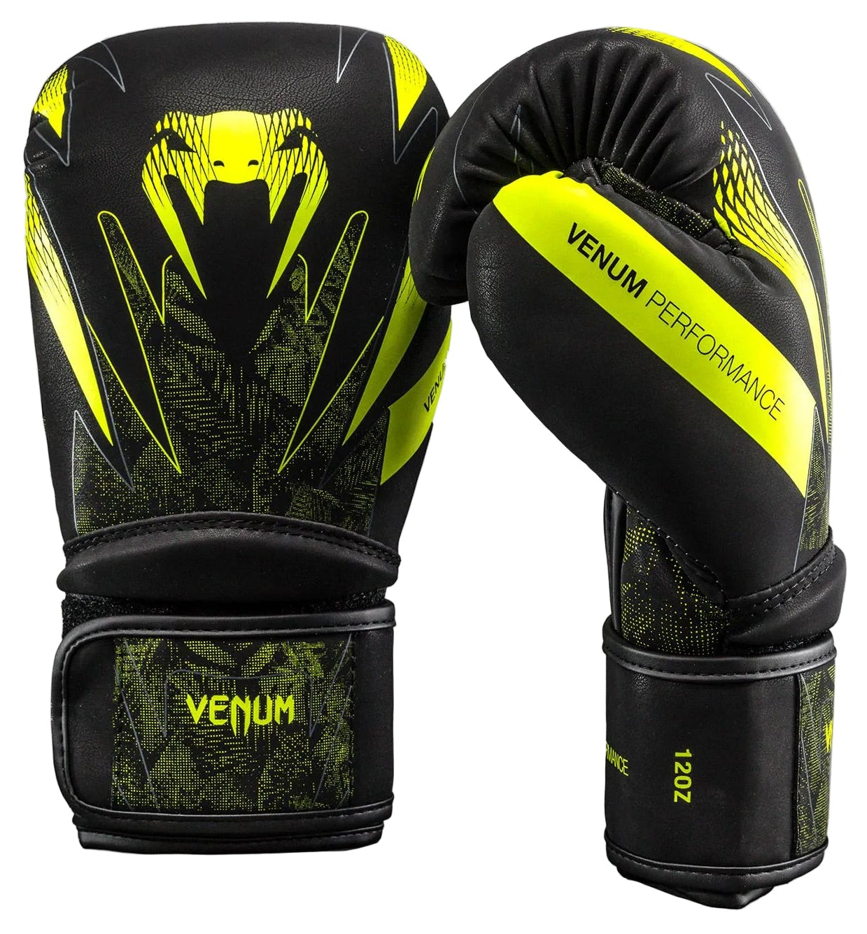 Venum Impact Amazonia Reborn Boxing Gloves - Black/Green