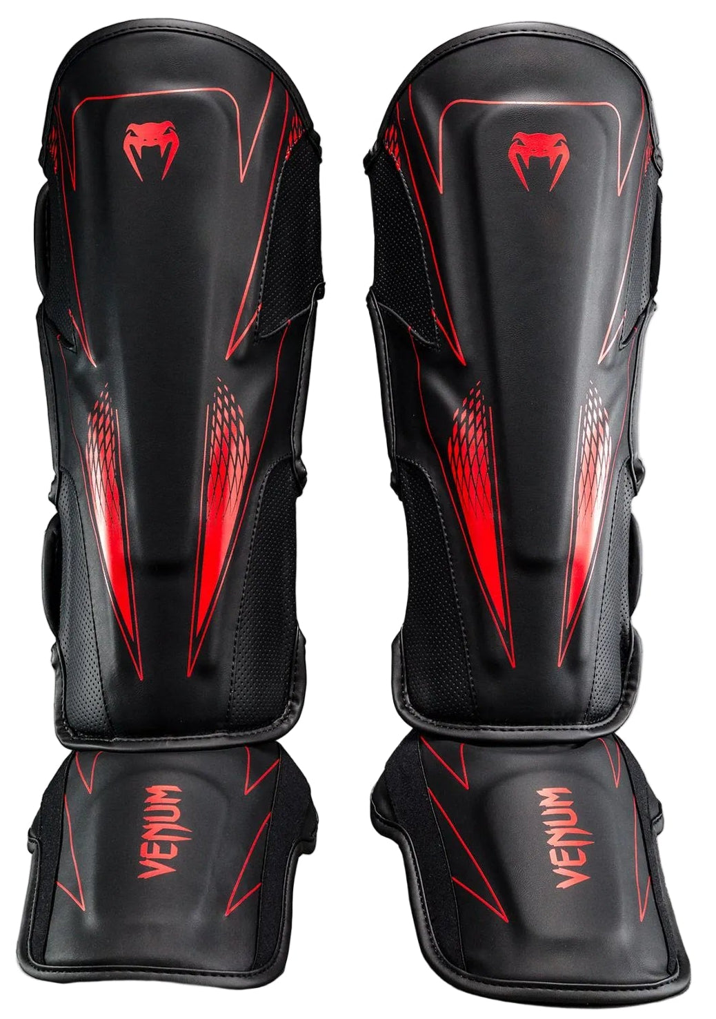 Venum Amazonia Reborn Shin Guards - Black/Red