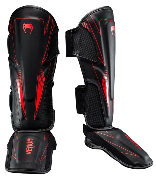 Venum Amazonia Reborn Shin Guards - Black/Red