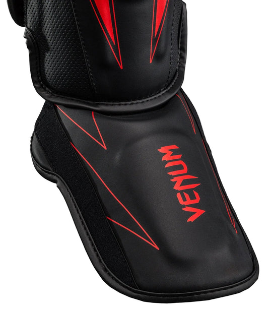 Venum Amazonia Reborn Shin Guards - Black/Red