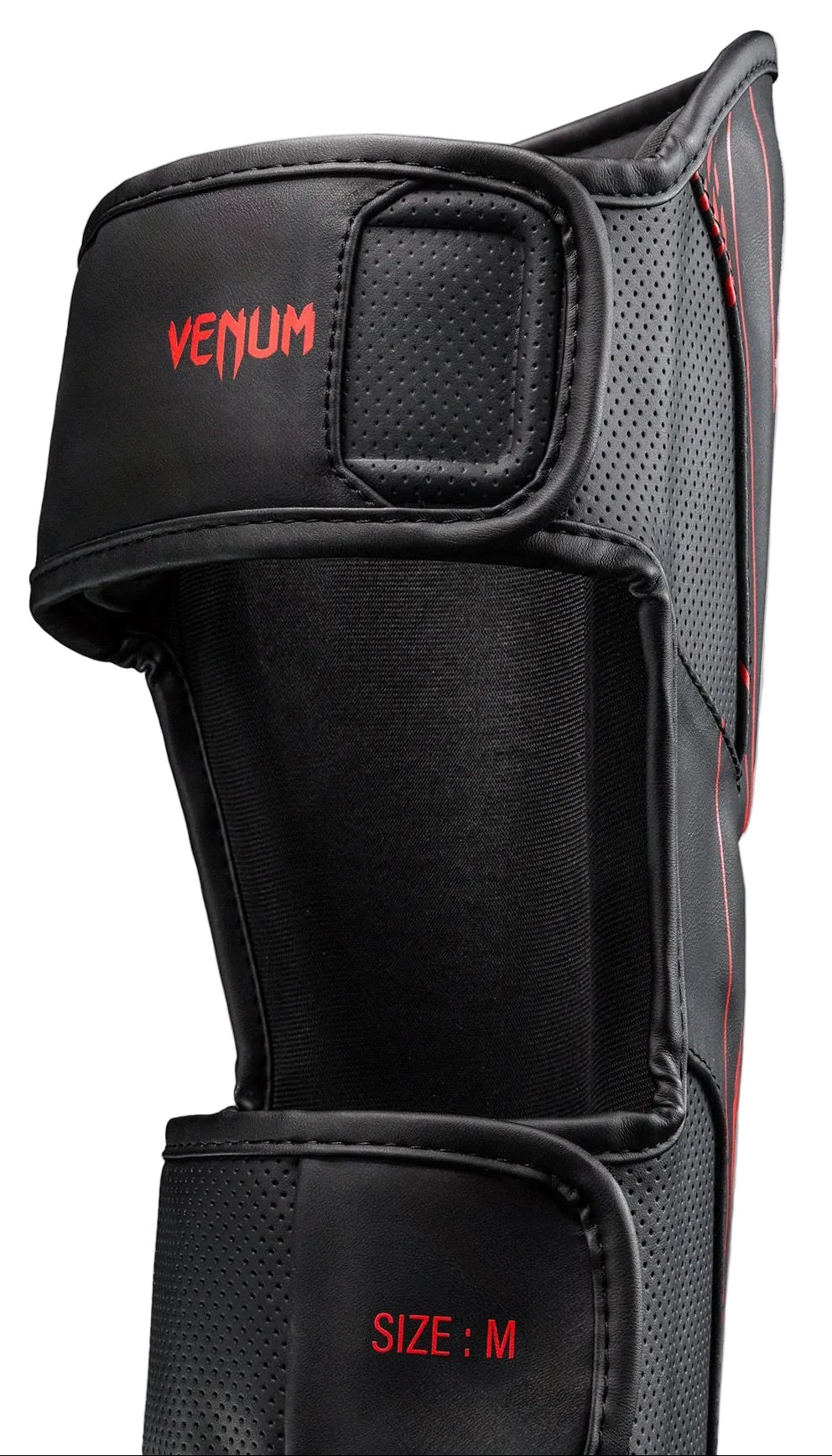 Venum Amazonia Reborn Shin Guards - Black/Red