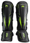 Venum Amazonia Reborn Shin Guards - Black/Green