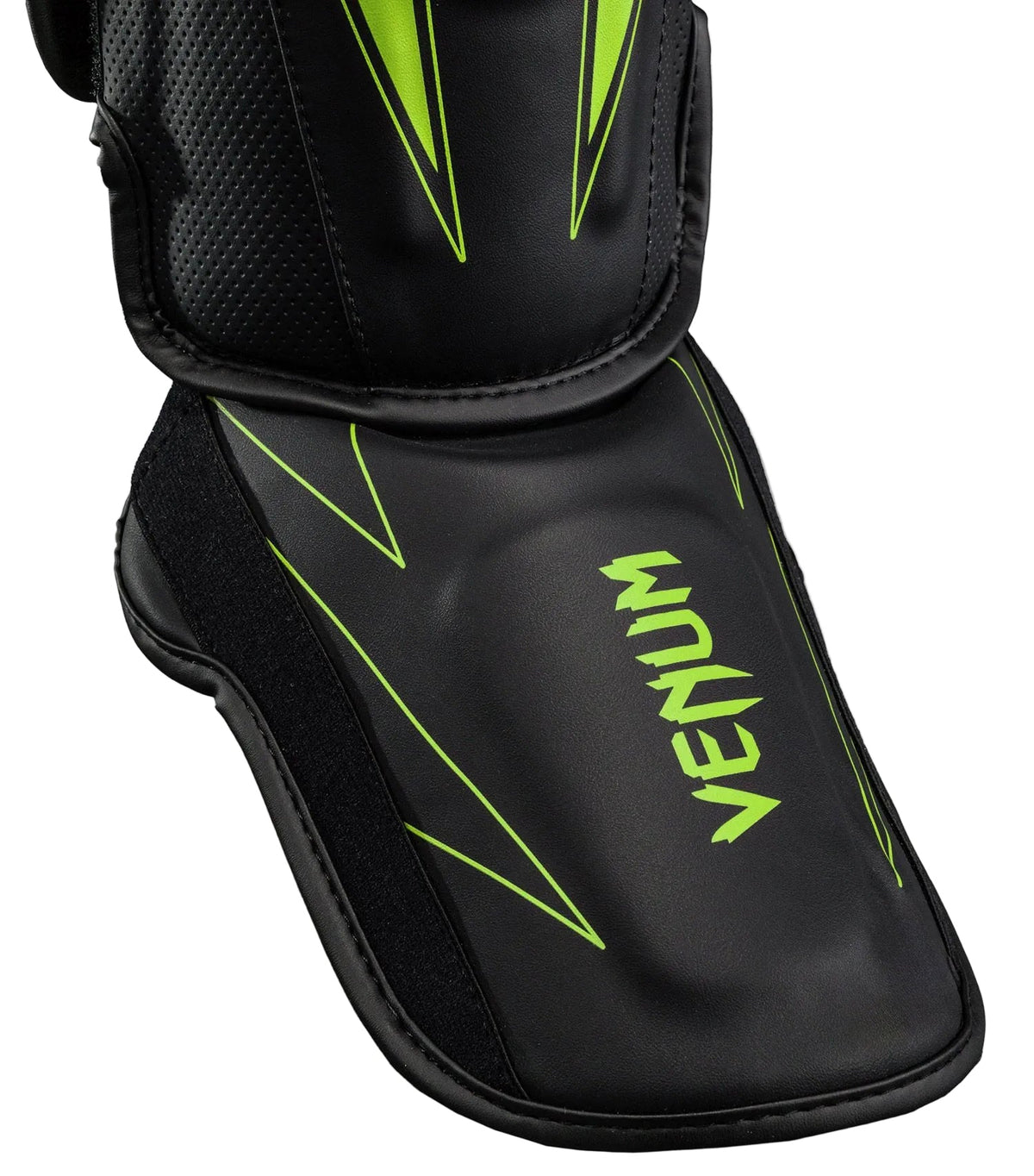 Venum Amazonia Reborn Shin Guards - Black/Green