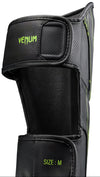Venum Amazonia Reborn Shin Guards - Black/Green