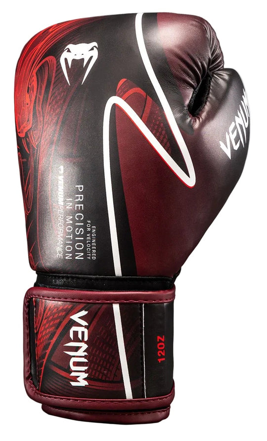 Venum Crimson Viper 2.0 Impact Boxing Gloves - Black/Red