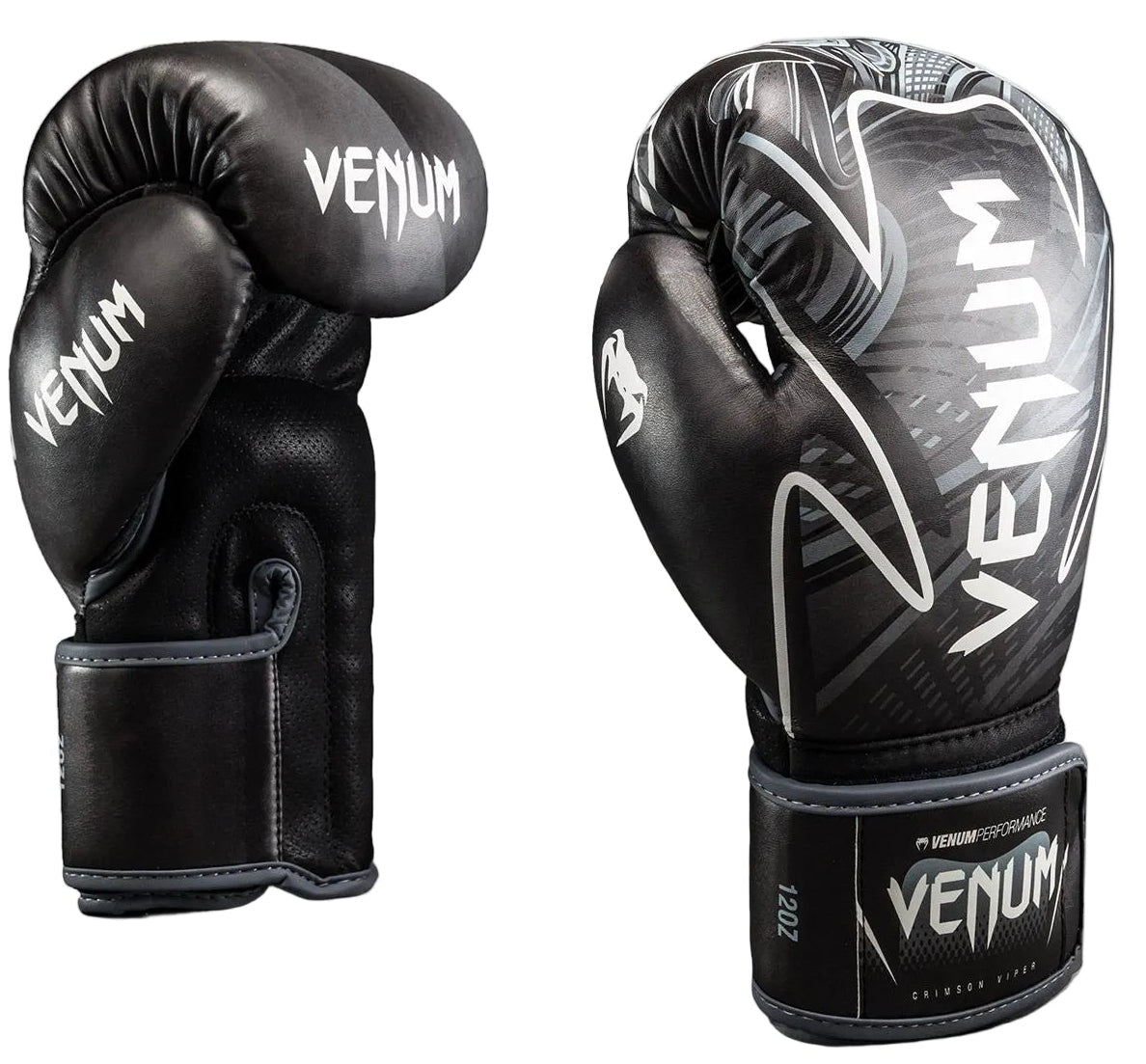 Venum Impact Amazonia Reborn Boxing Gloves - Black/Grey