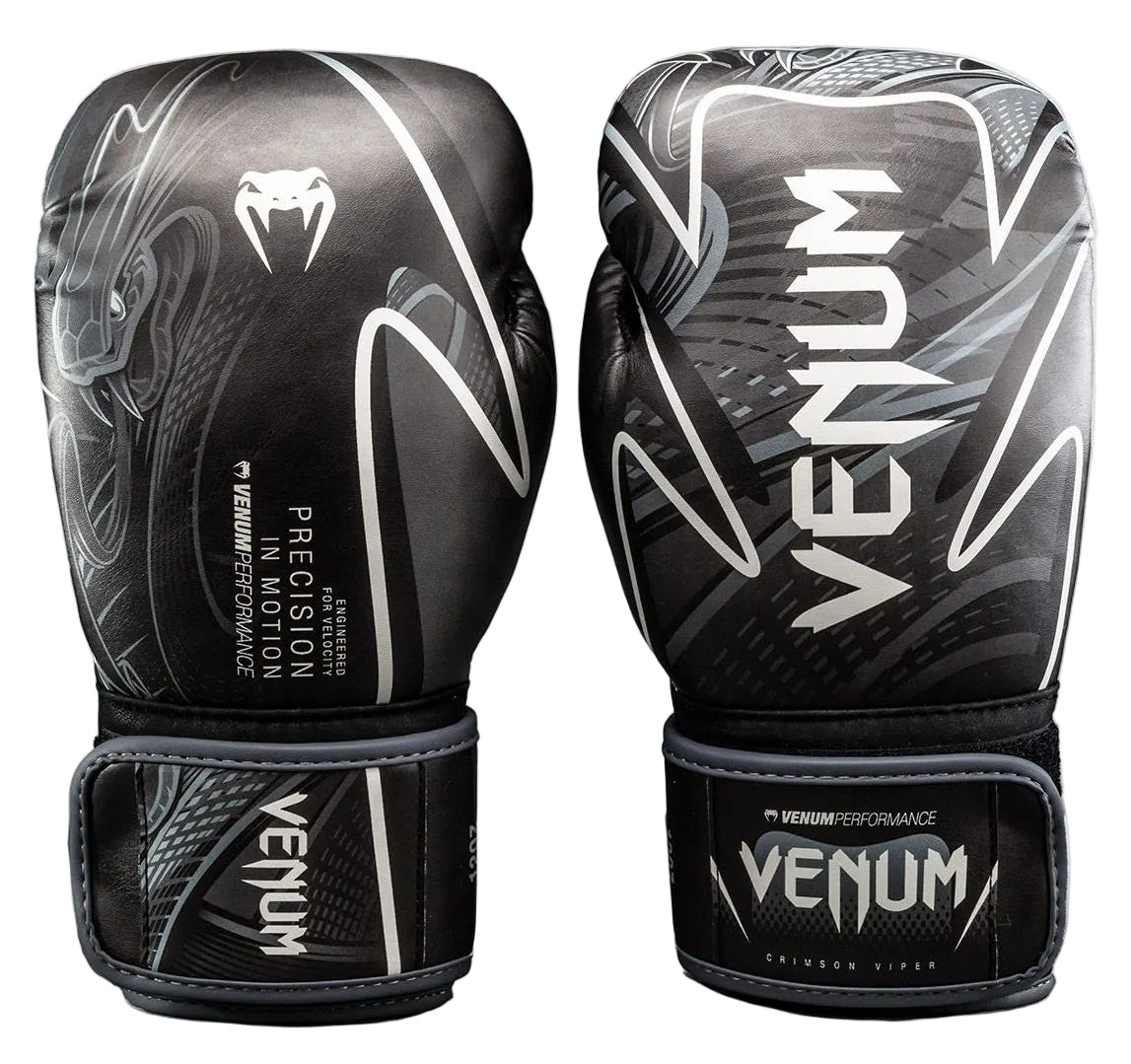 Venum Impact Amazonia Reborn Boxing Gloves - Black/Grey