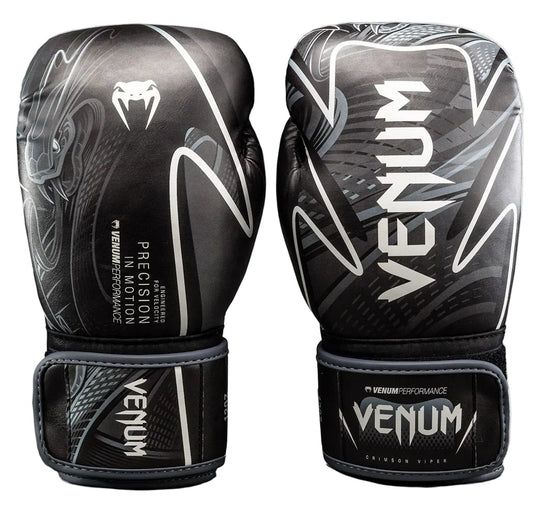 Venum Impact Amazonia Reborn Boxing Gloves - Black/Grey