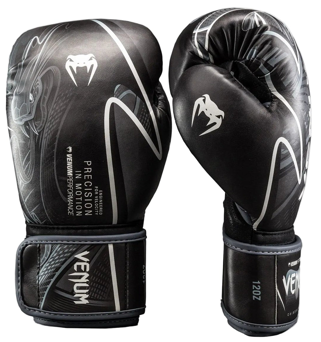 Venum Impact Amazonia Reborn Boxing Gloves - Black/Grey