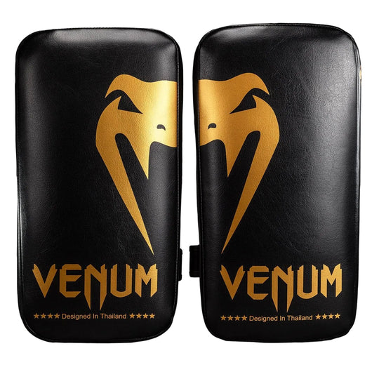 Venum Giant Kick Pads - Pair - Black/Gold