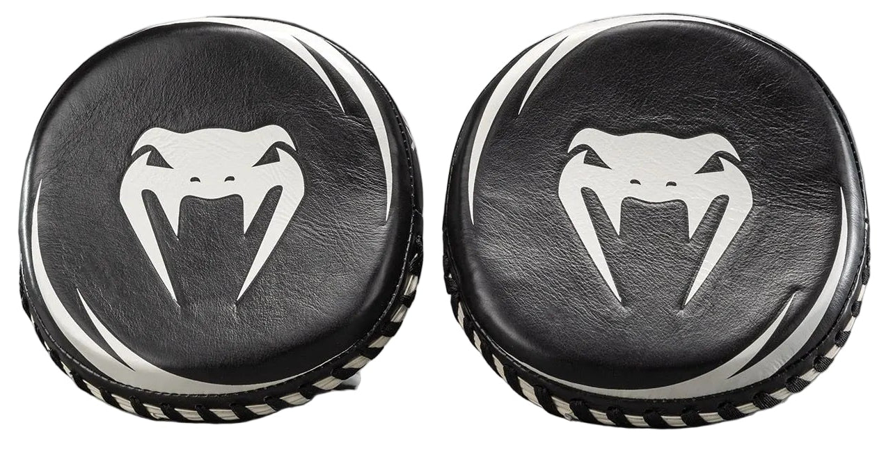 Venum Elite Mini Focus Mitts Pair - Black/White