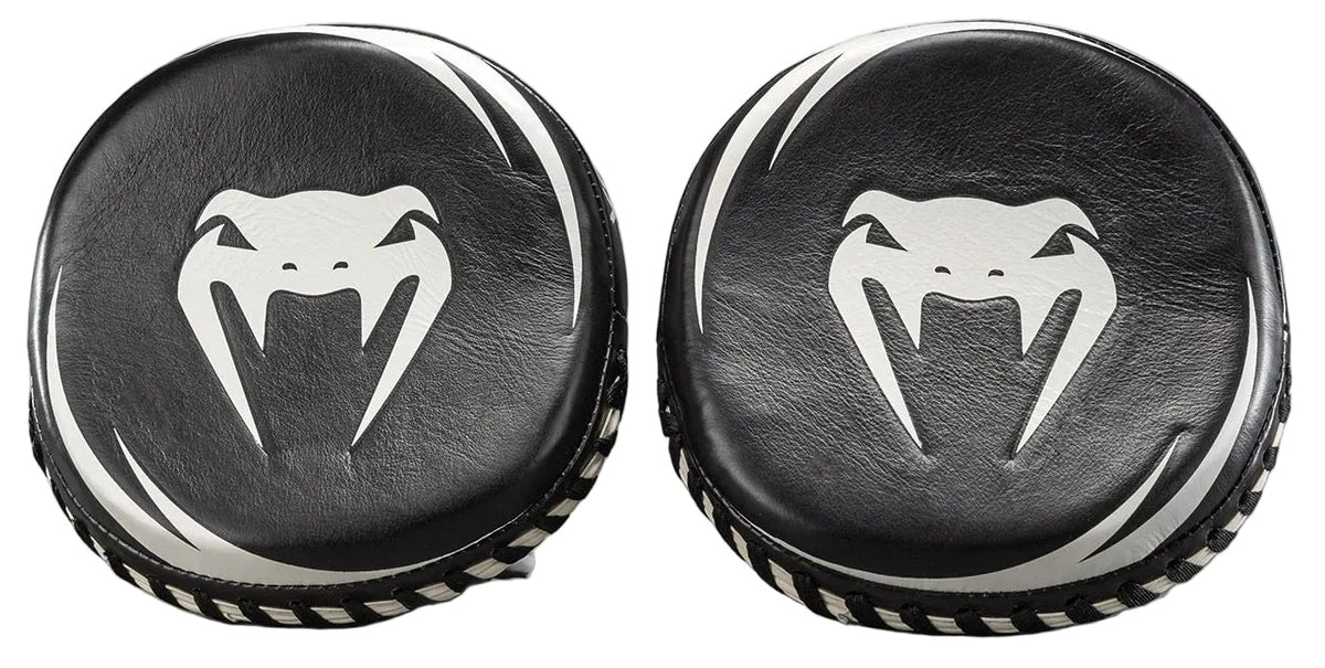 Venum Elite Mini Focus Mitts Pair - Black/White