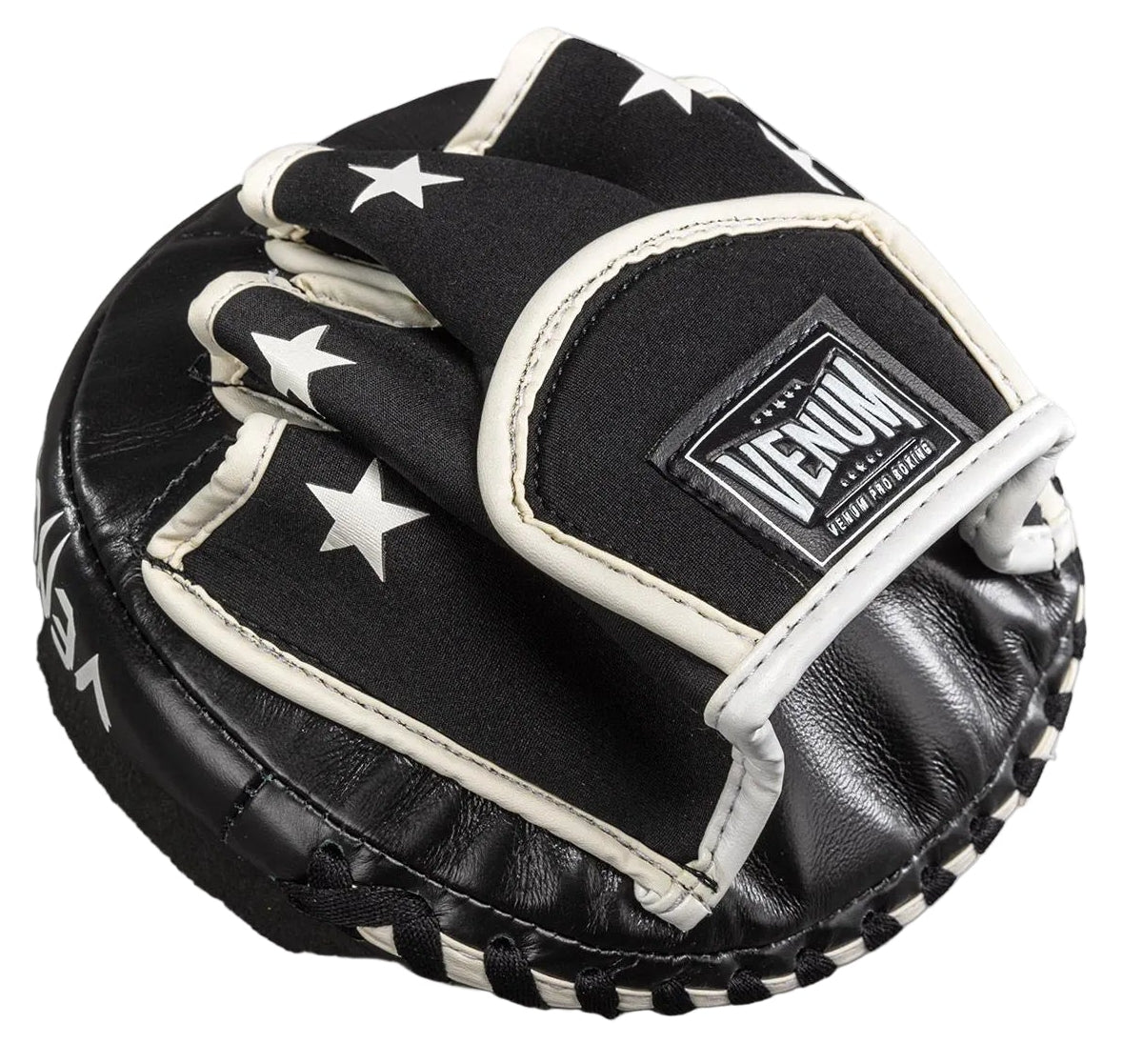Venum Elite Mini Focus Mitts Pair - Black/White