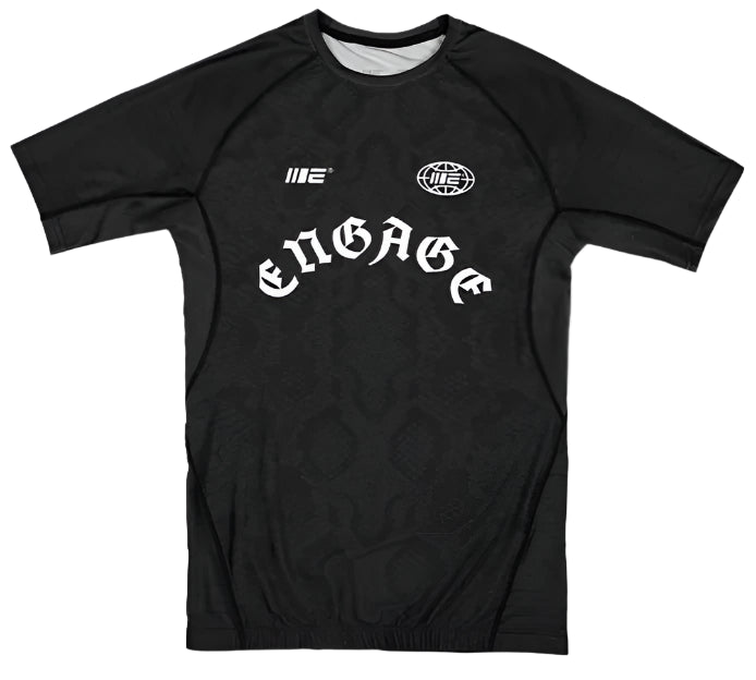 Engage Viper Onyx Short Sleeve Rash Guard