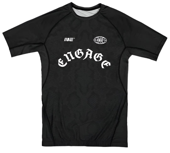 Engage Viper Onyx Short Sleeve Rash Guard