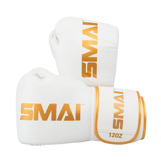 SMAI ProGuard White Boxing Glove