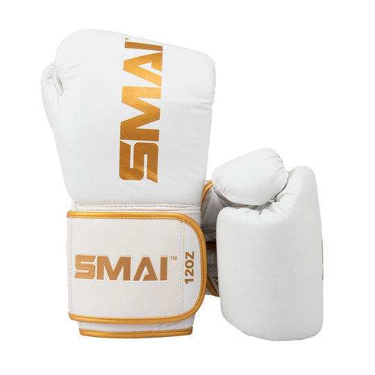 SMAI ProGuard White Boxing Glove