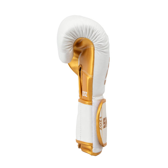 SMAI ProGuard White/Gold Boxing Glove