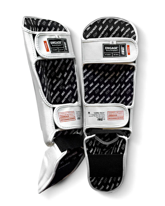 Engage W.I.P Series Shin Guards - Version 1 - White