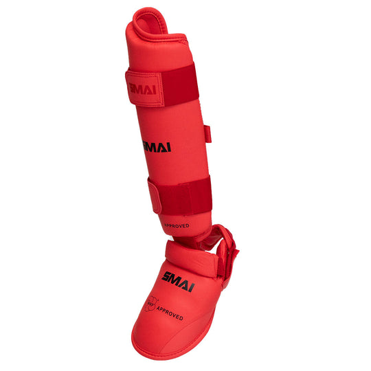 SMAI Karate Shin Instep Guard - WKF Approved