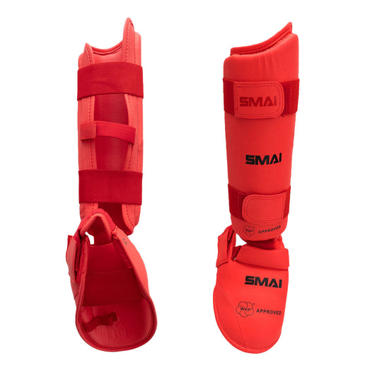 SMAI Karate Shin Instep Guard - WKF Approved