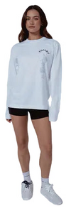 Engage Athena Sculpture L/S T-Shirt - White