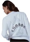 Engage Athena Sculpture L/S T-Shirt - White
