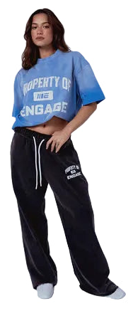 Engage Property Of Track Pants - Black
