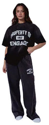 Engage Property Of Track Pants - Black