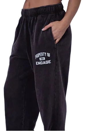 Engage Property Of Track Pants - Black