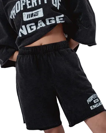 Engage Property Of 3/4 Crewneck - Black