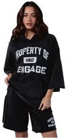 Engage Property Of 3/4 Hoodie - Black