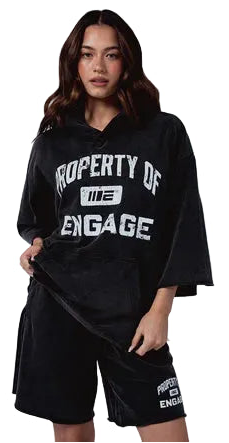 Engage Property Of Track Shorts - Black