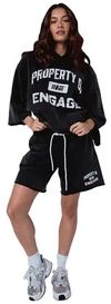 Engage Property Of 3/4 Hoodie - Black