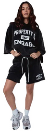 Engage Property Of Track Shorts - Black
