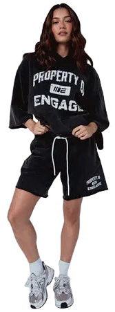 Engage Property Of Track Shorts - Black