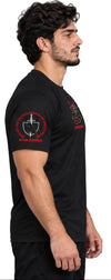 MaxMyer x Karim Maatalla “Moroccan Mauler Maatalla” MMM Quick-Dry Boxing T-Shirt – Black