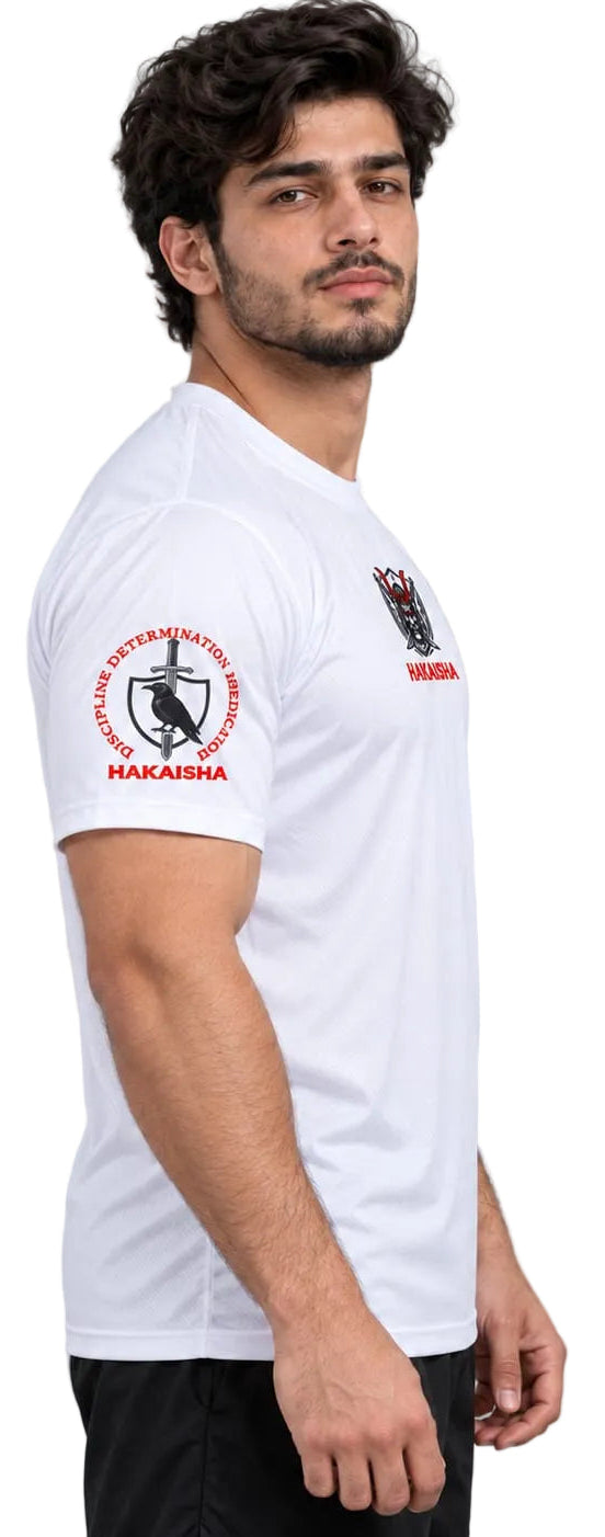 MaxMyer x Karim Maatalla “Moroccan Mauler Maatalla” MMM Quick-Dry Boxing T-Shirt – White
