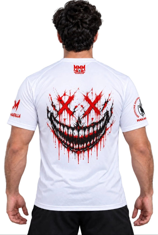 MaxMyer x Karim Maatalla “Moroccan Mauler Maatalla” MMM Quick-Dry Boxing T-Shirt – White