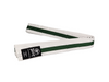 Zett White Belt With Colour Stripe